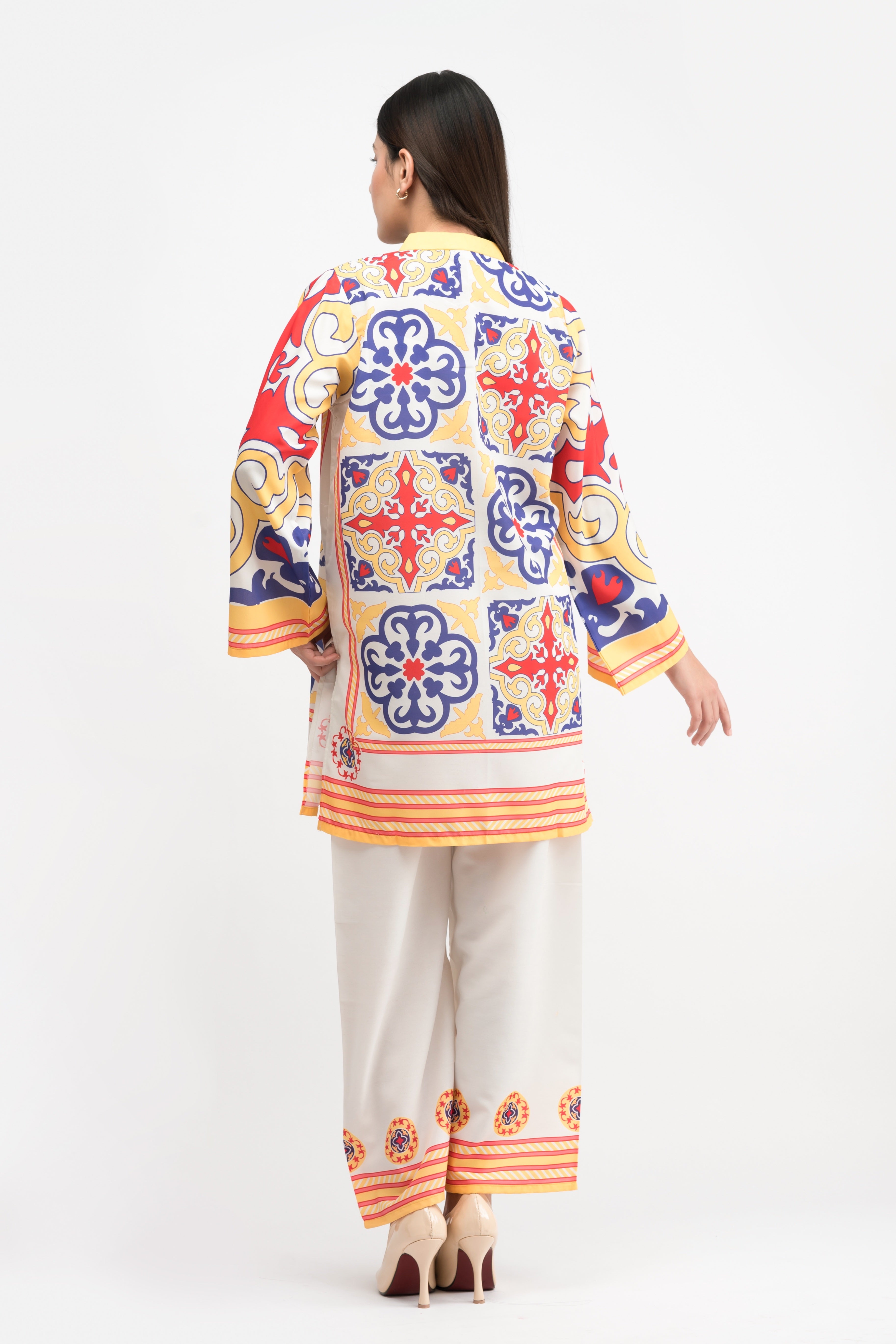 Emilia Printed Swiss Lawn Co-Ord Set
