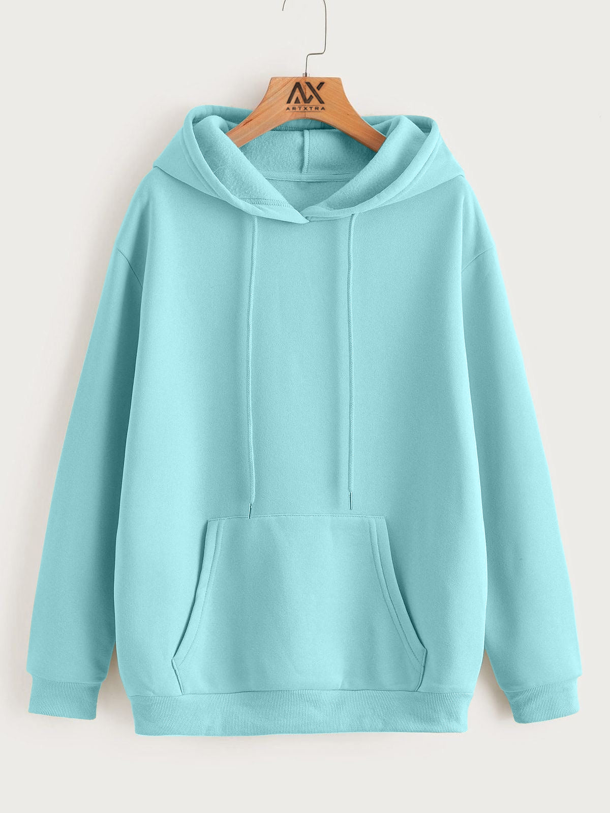 Arctic Solid Pull Over Oversized Hood