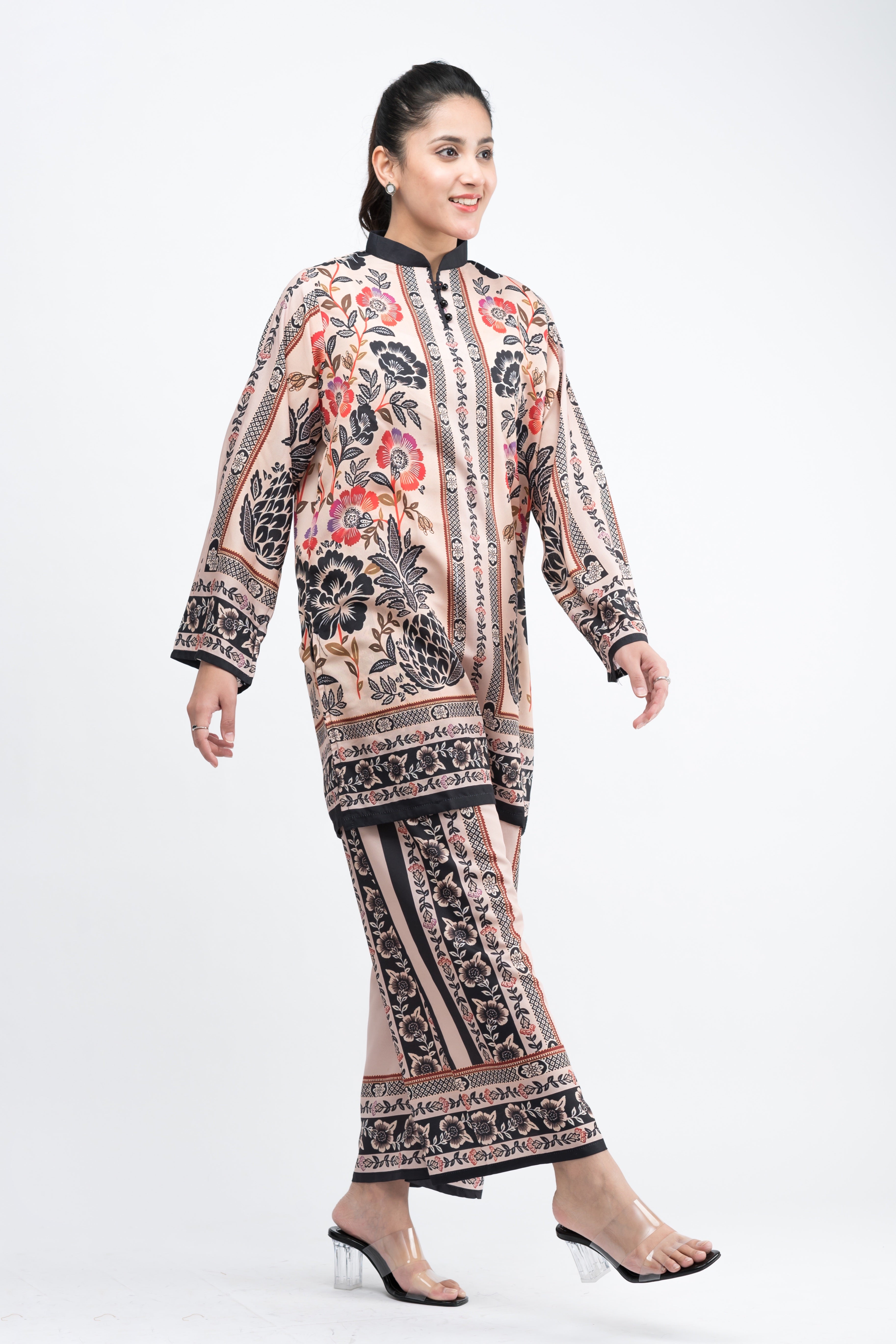 Beleza Printed Swiss Lawn Co-Ord Set