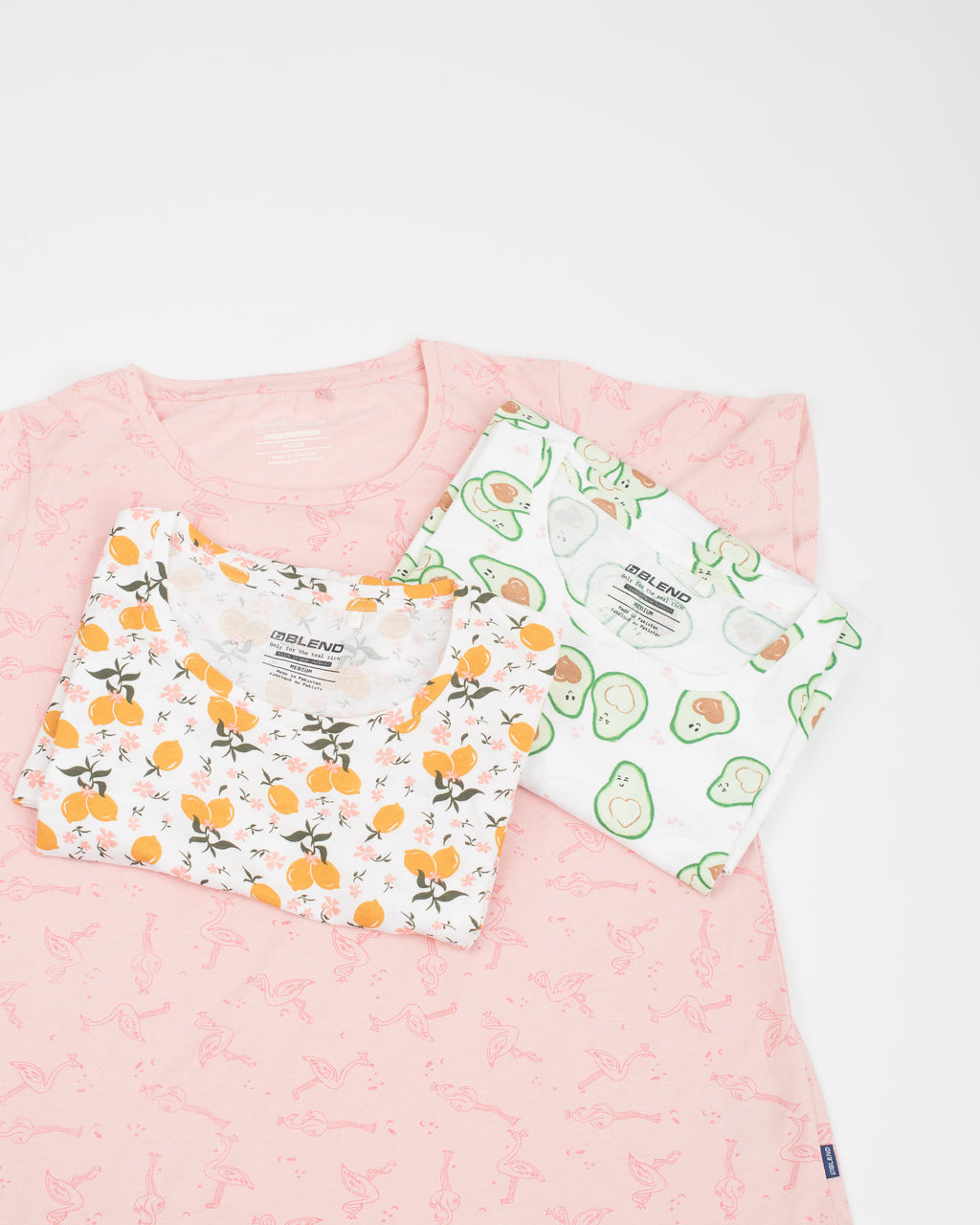 Pack Of 3 Printed Short Sleeve Tops Combo-3