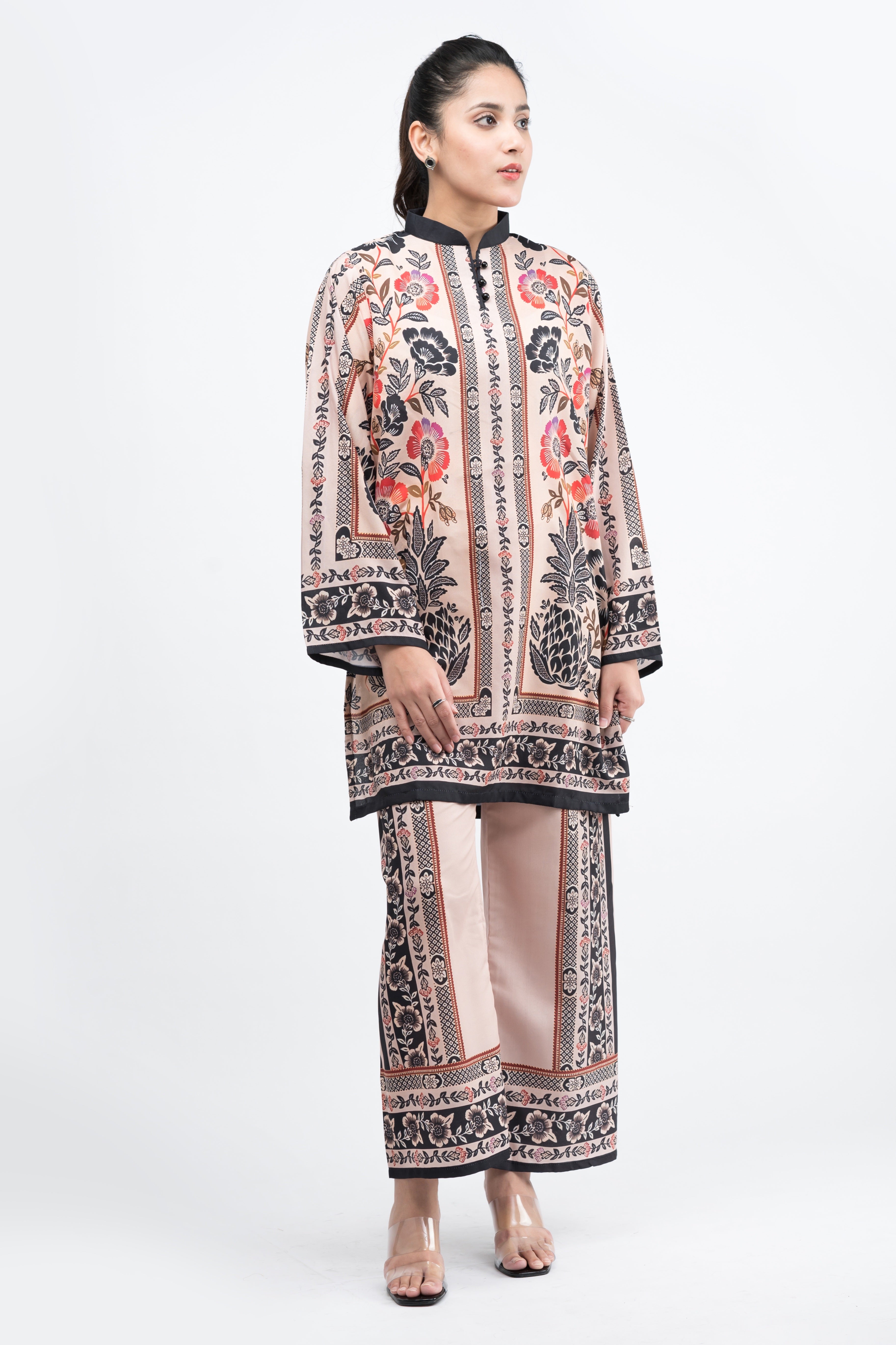 Beleza Printed Swiss Lawn Co-Ord Set