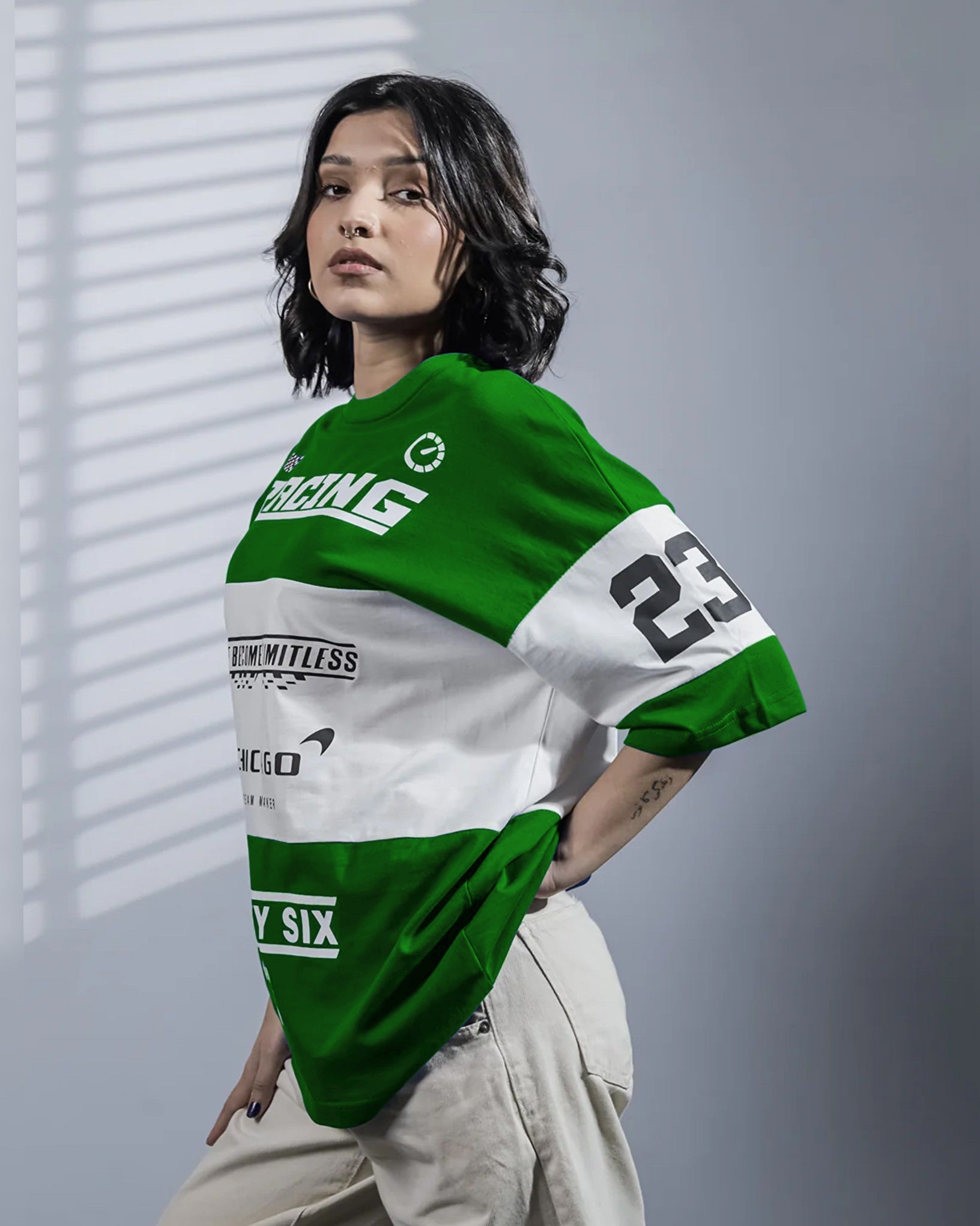 RF Chicago Dryfit Oversized Jersey Green