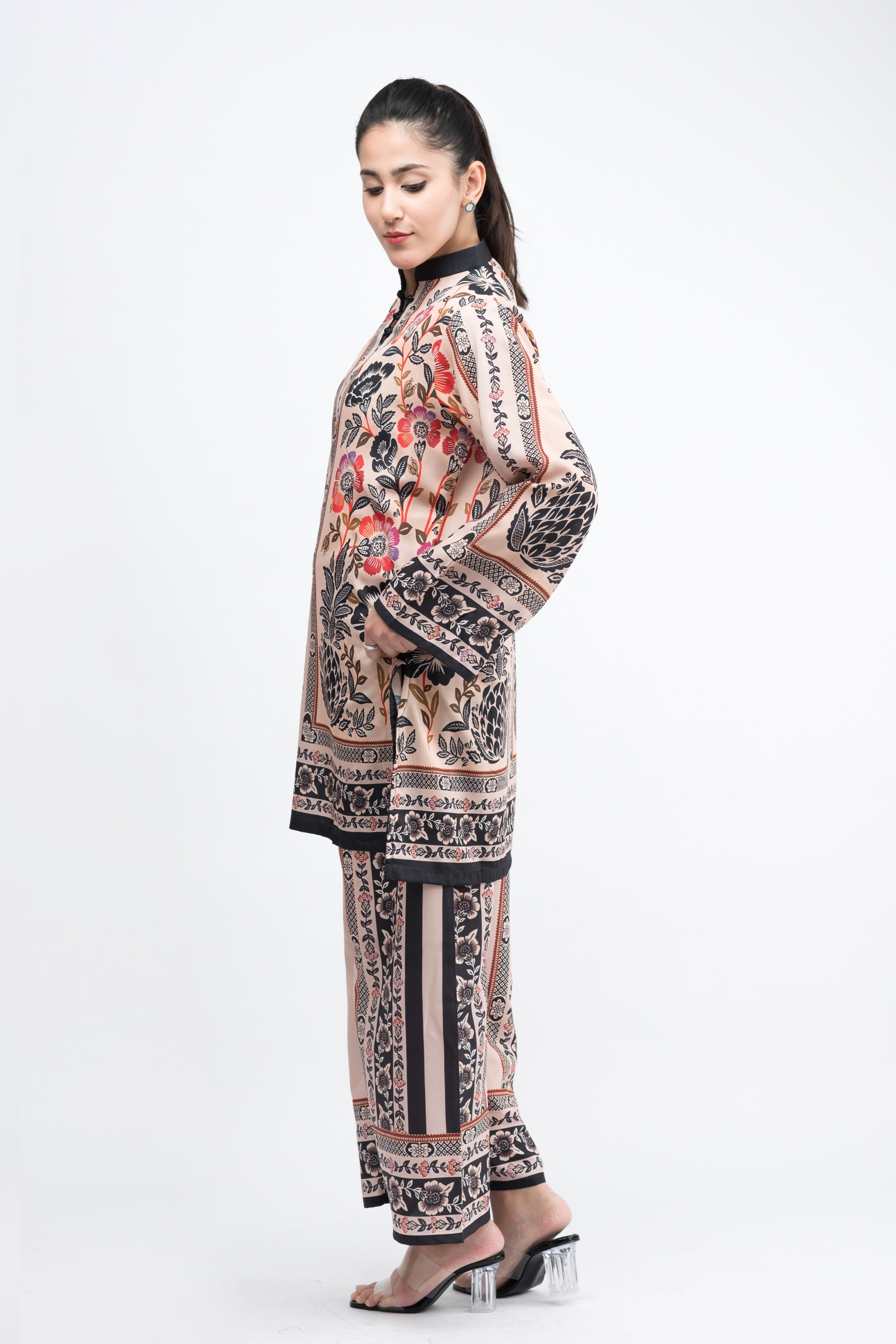 Beleza Printed Swiss Lawn Co-Ord Set