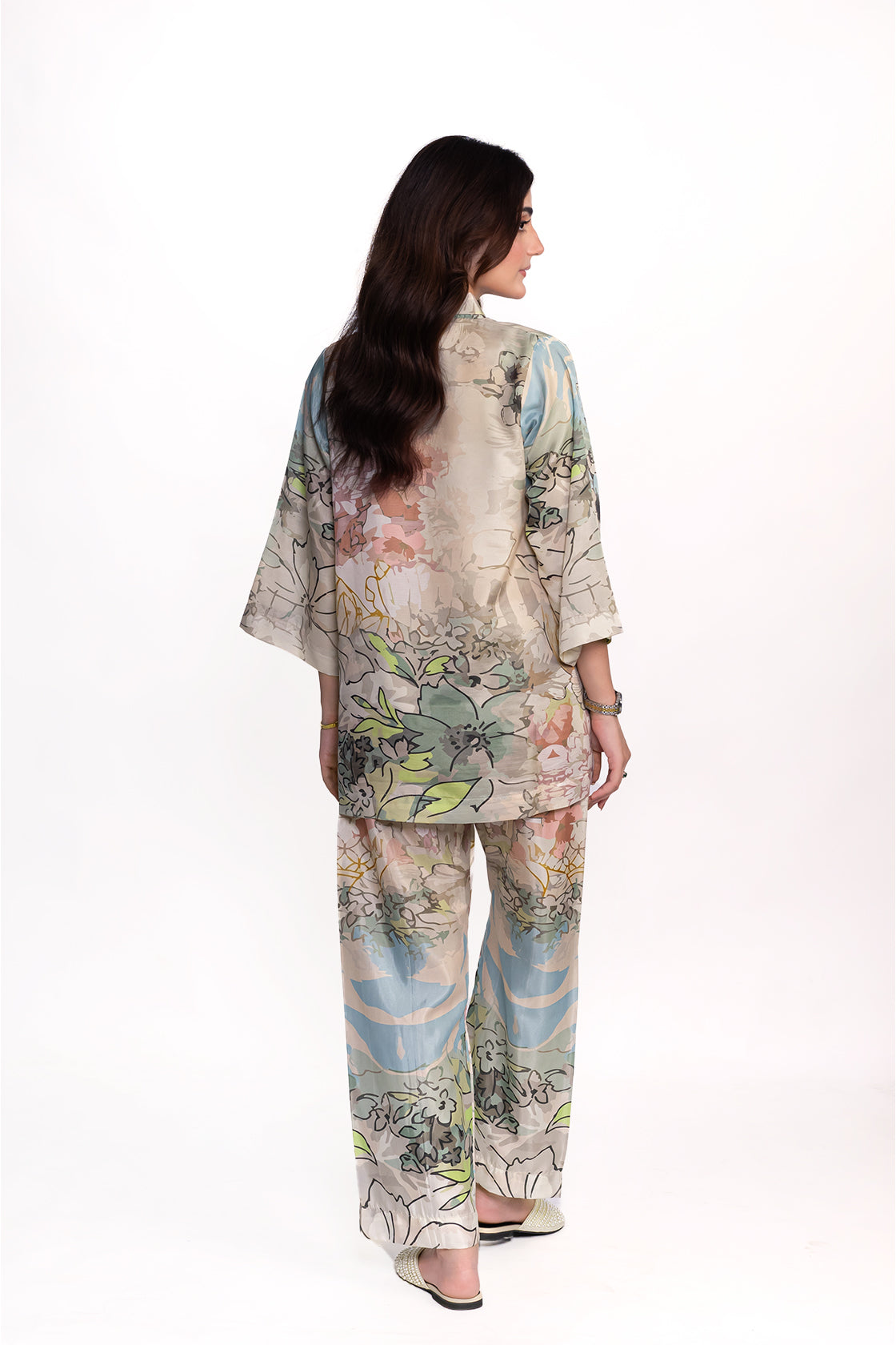 Cassia Printed Swiss Lawn Co-Ord Set
