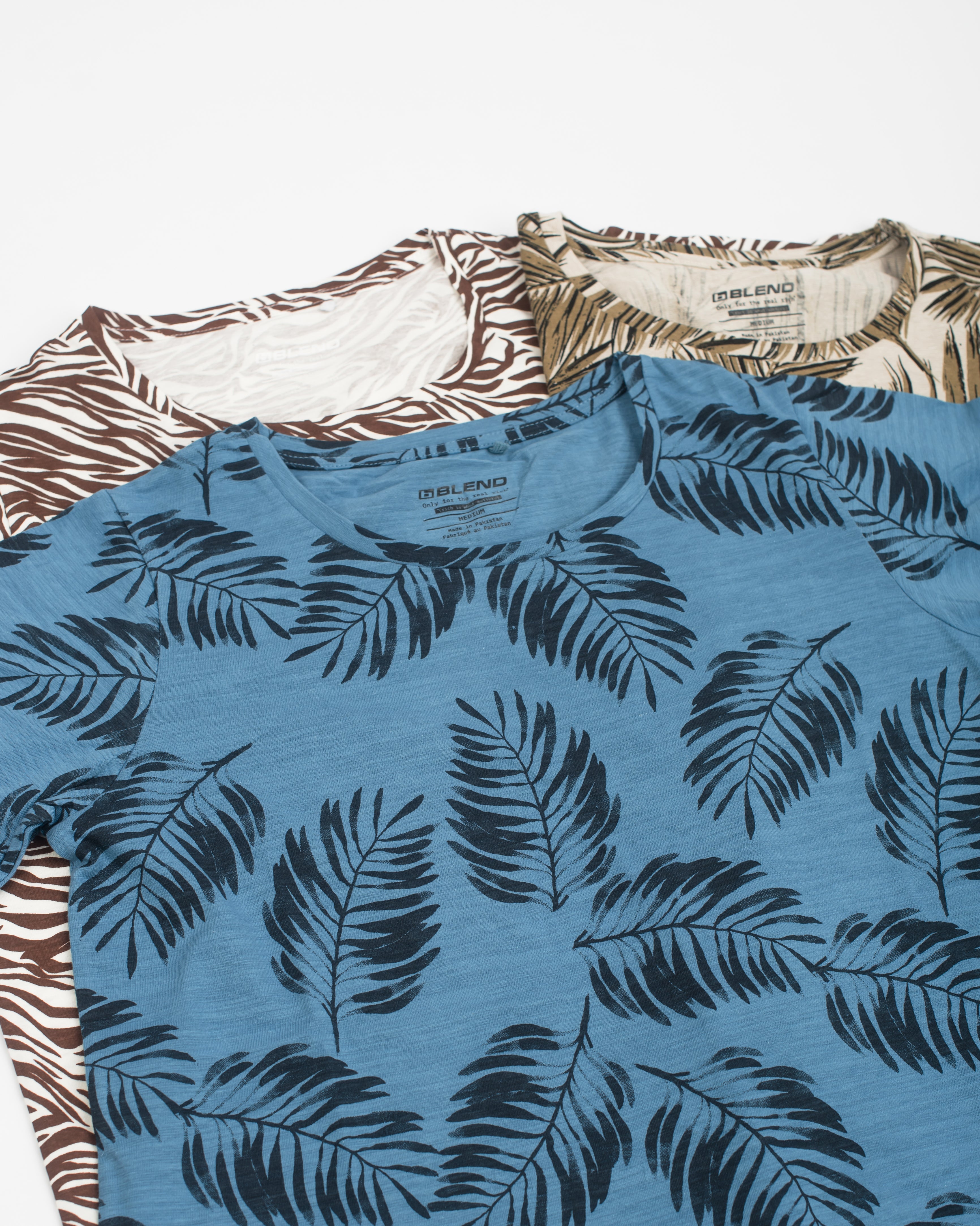 Pack Of 3 Printed Short Sleeve Tops Combo-2