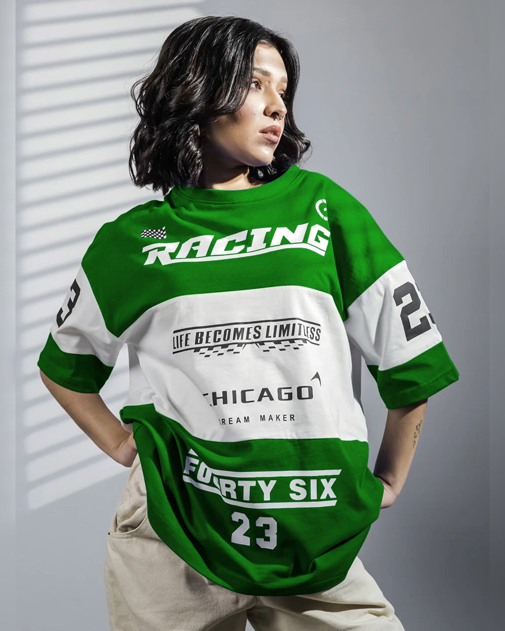 RF Chicago Dryfit Oversized Jersey Green