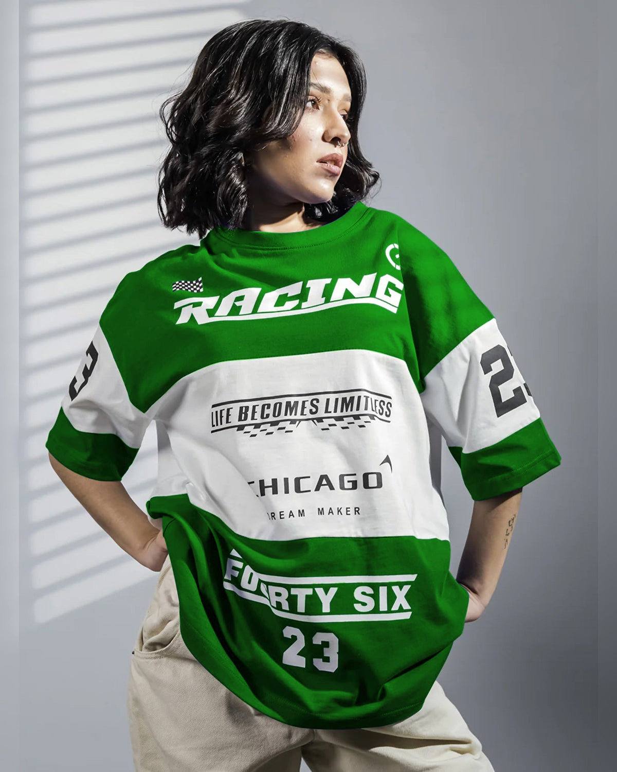 RF Chicago Dryfit Oversized Jersey Green