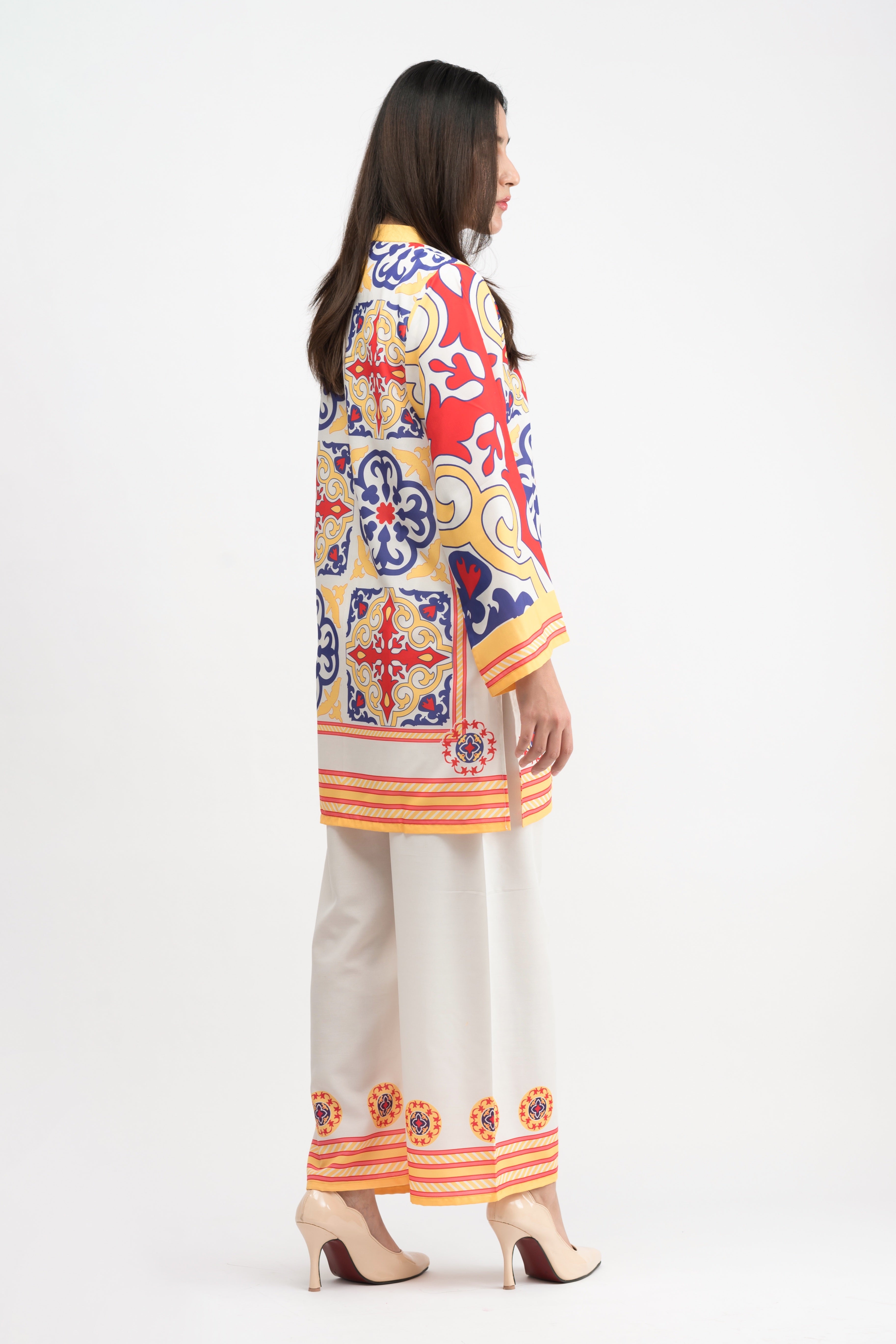 Emilia Printed Swiss Lawn Co-Ord Set