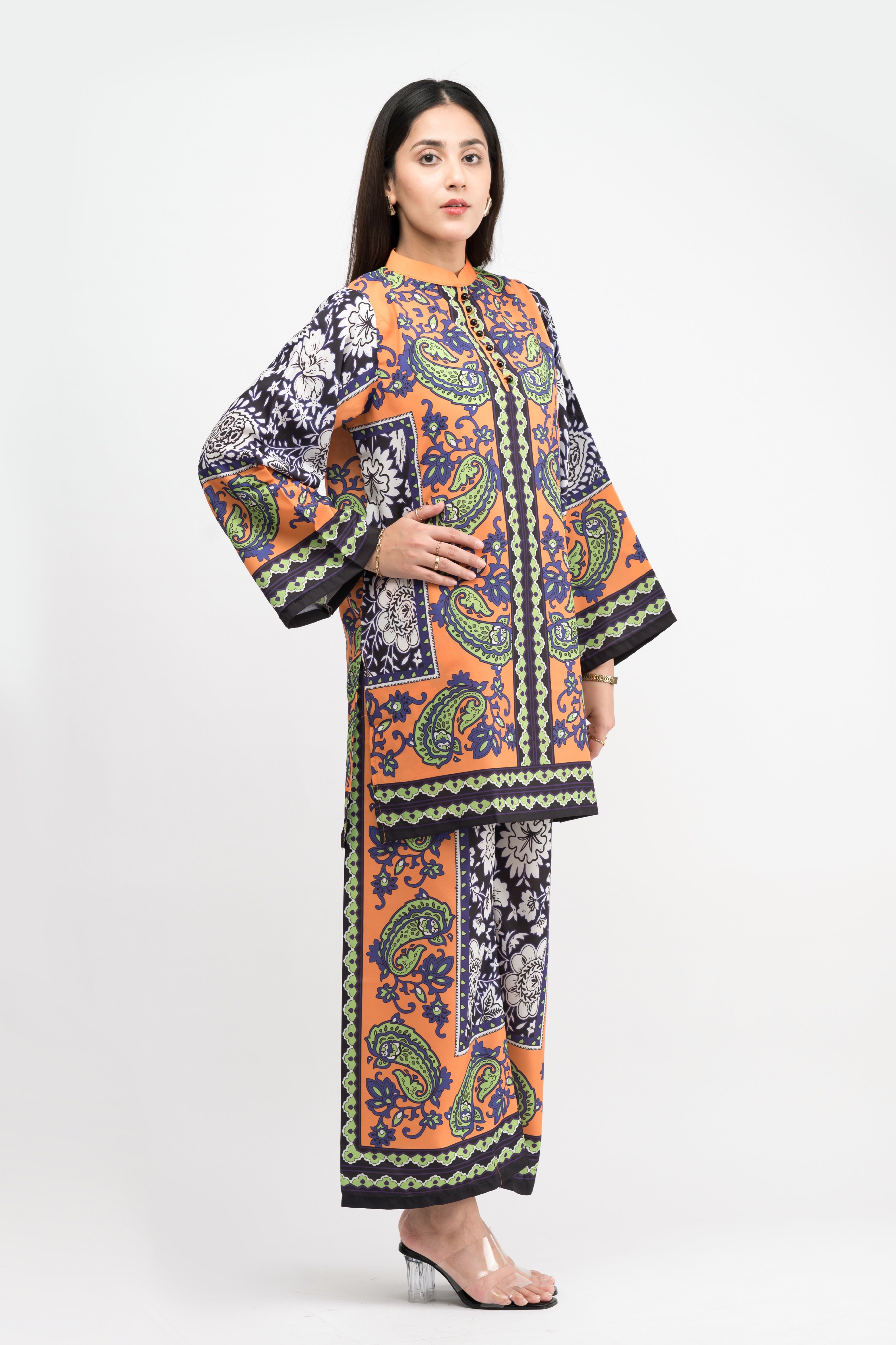 Erica Printed Swiss Lawn Co-Ord Set