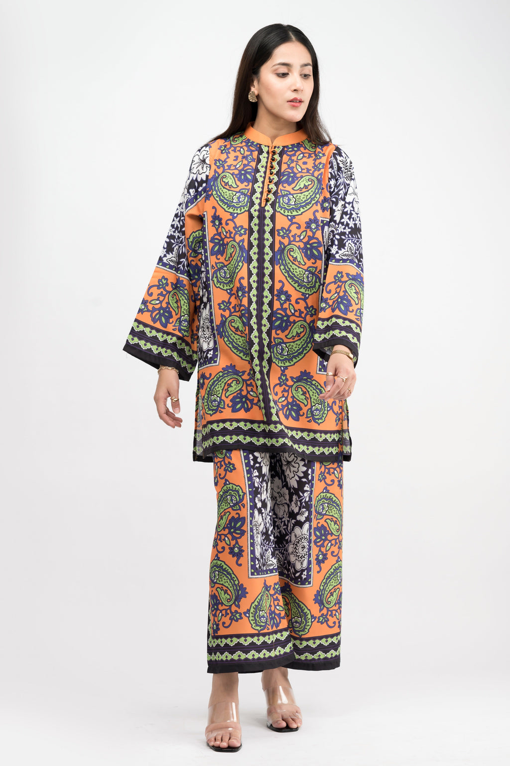Erica Printed Swiss Lawn Co-Ord Set