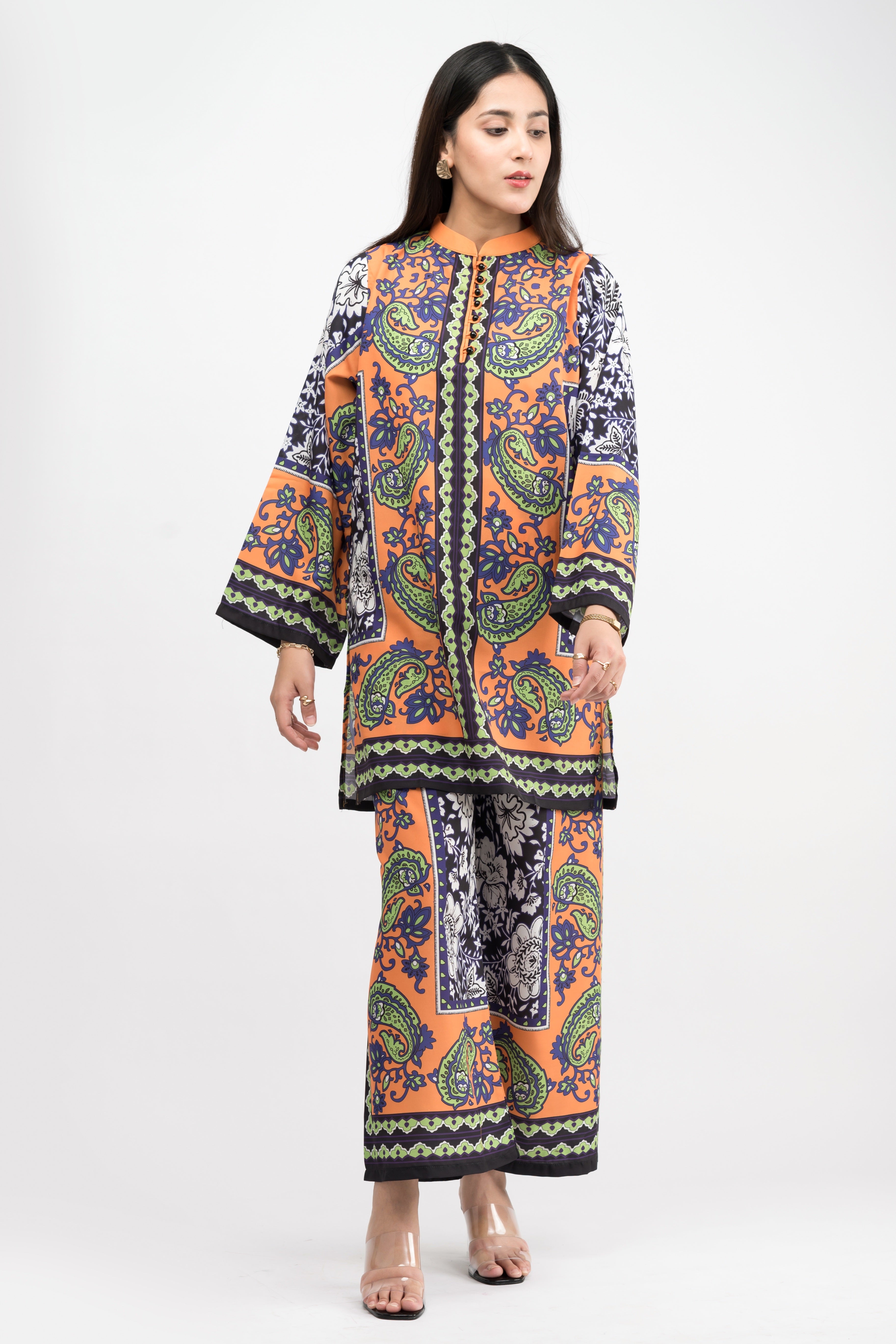 Erica Printed Swiss Lawn Co-Ord Set
