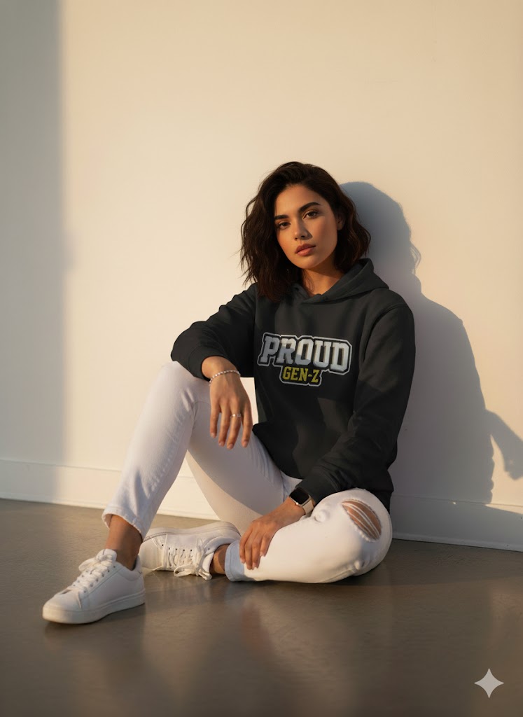 Proud GENZ Graphic Hoodie