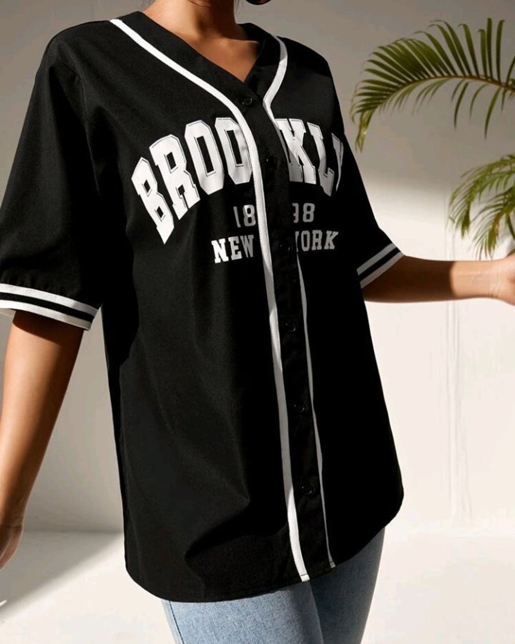 Brooklyn Baseball Button Down Jersey