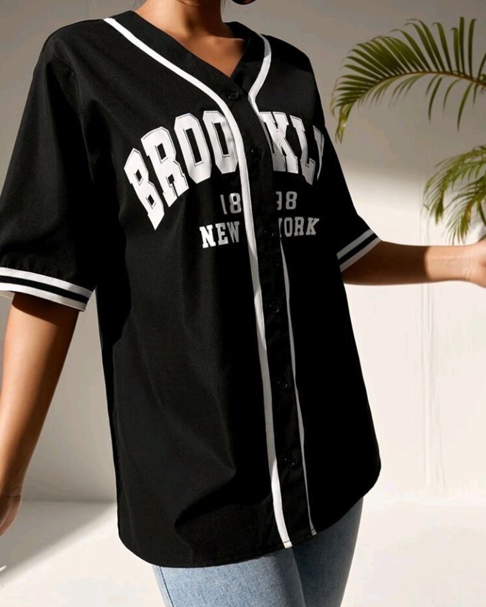 Brooklyn Baseball Button Down Jersey