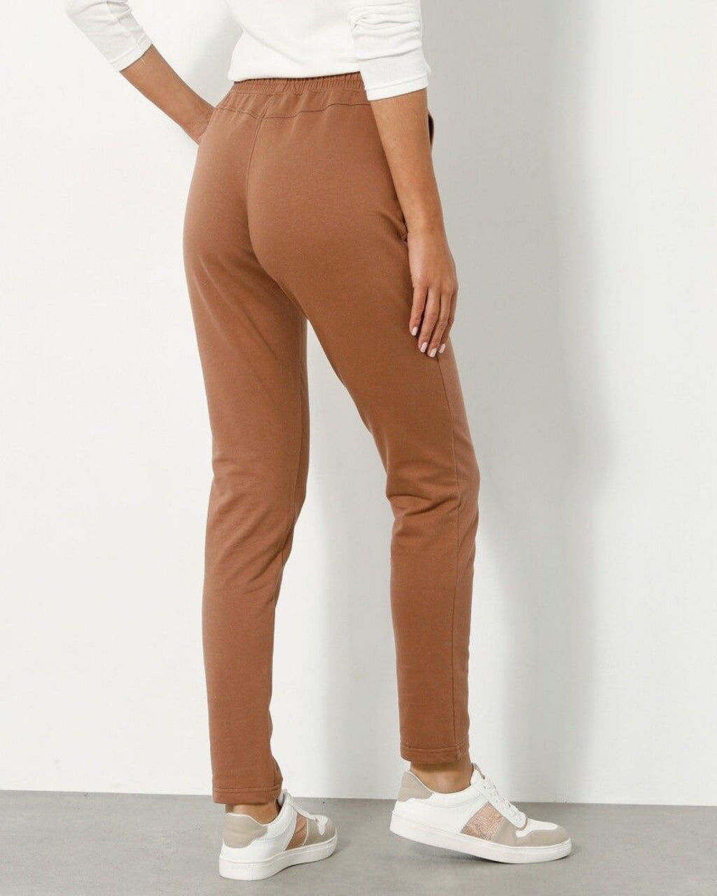 Comfort Stretch Summer Trouser Pant Brown