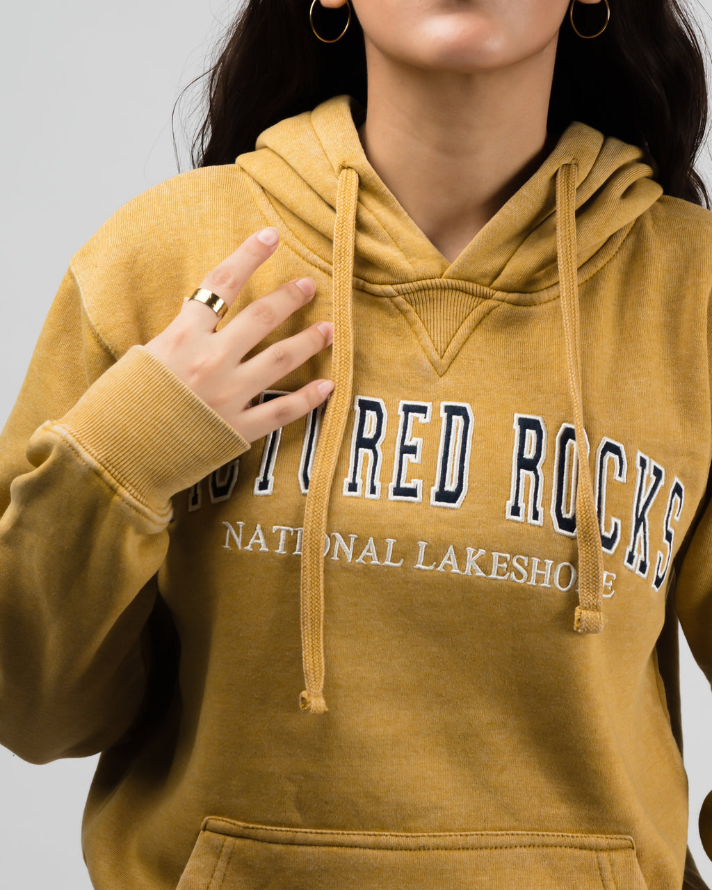 Acid Wash Vintage Oversized Hood