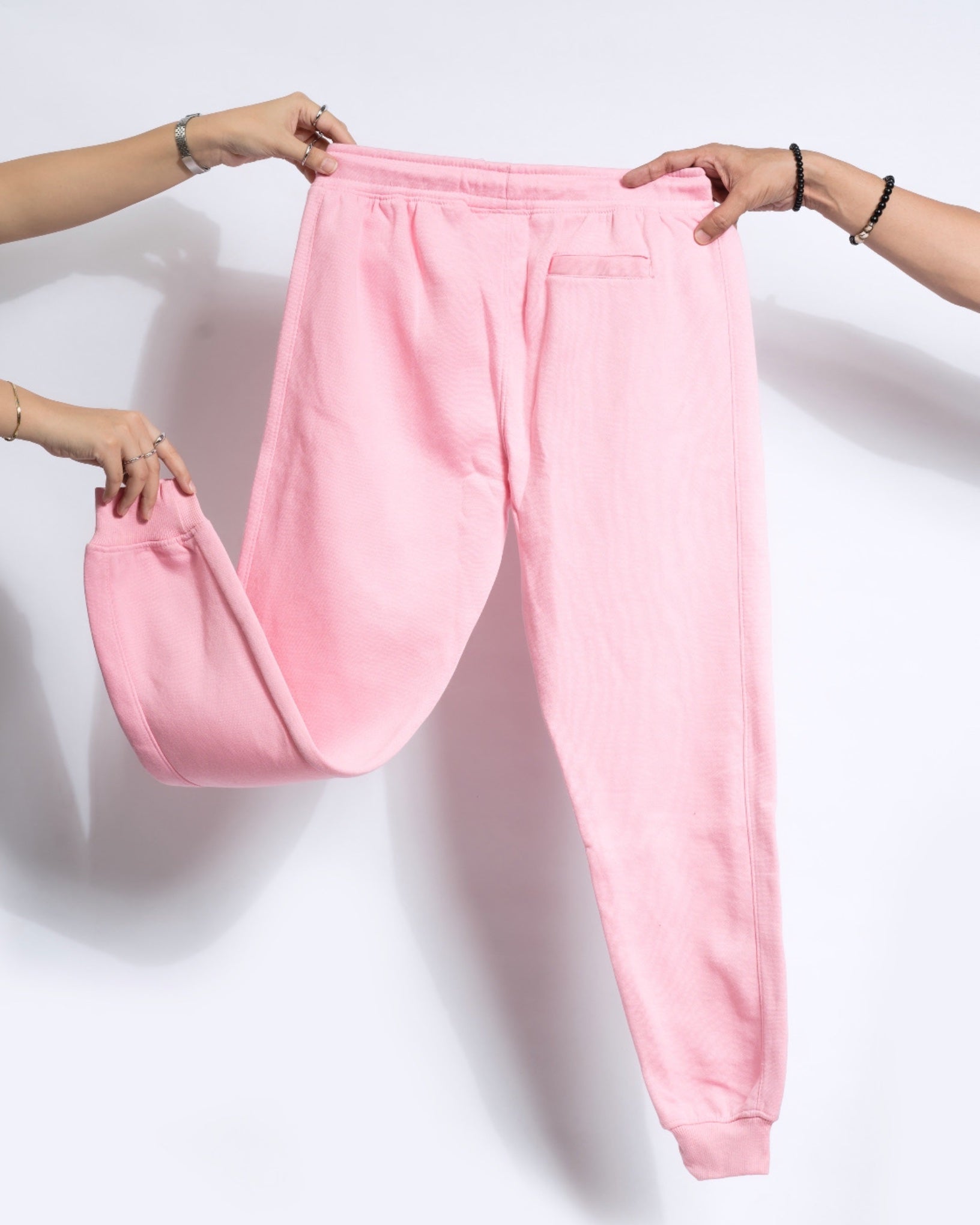 Pink Jogger Fleece Sweatpant