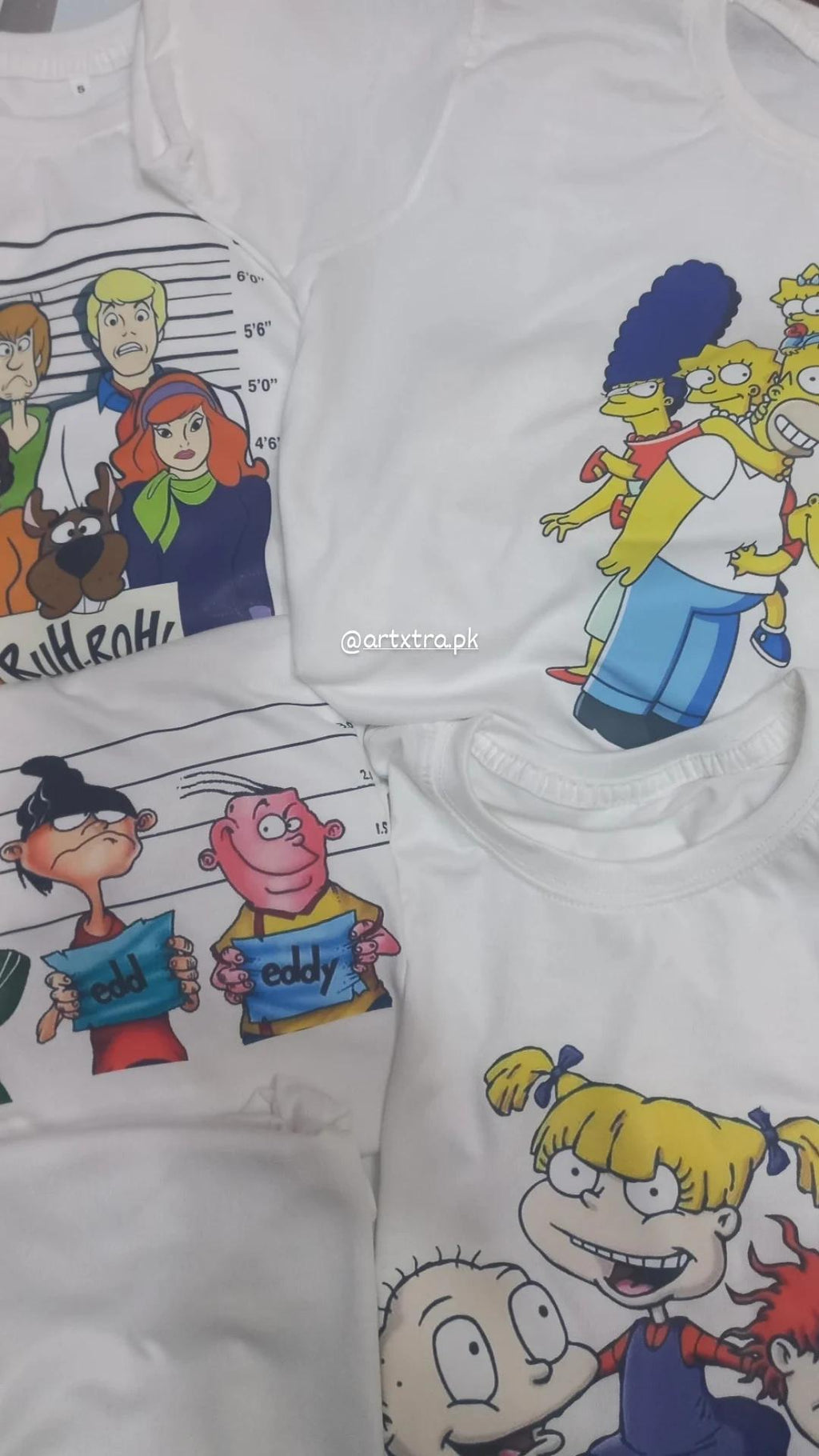 Rugrats Graphic Drop Shoulder Oversized Tee