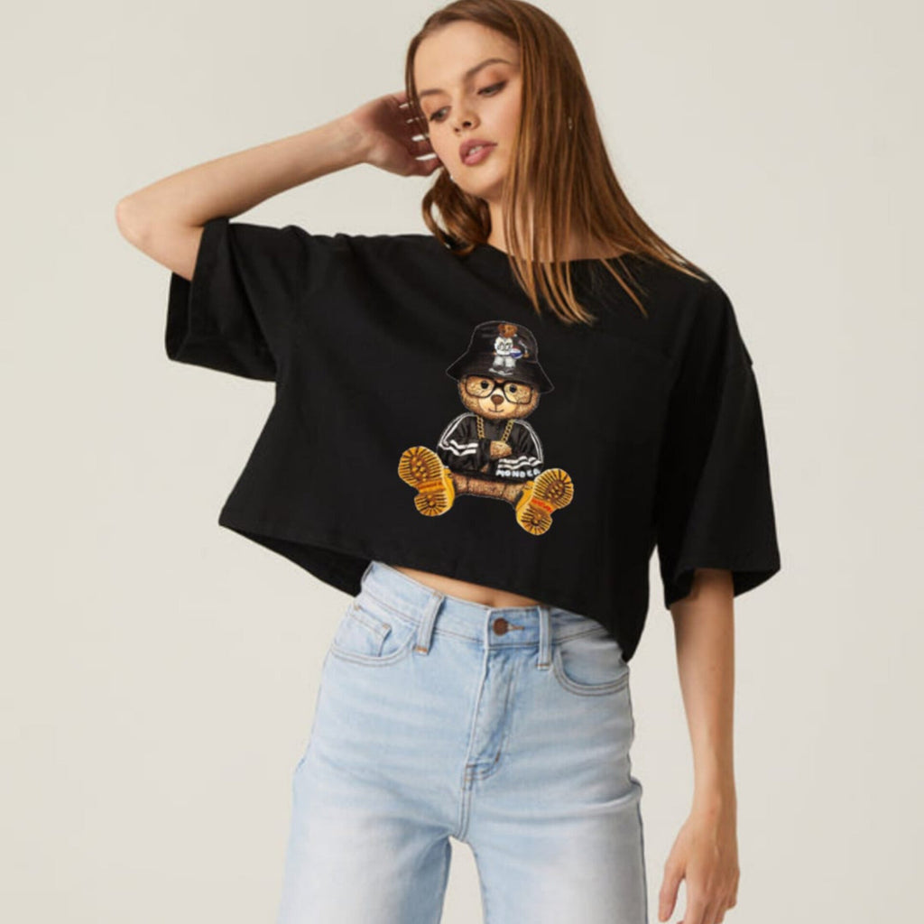 Moschino Graphic Crop Top