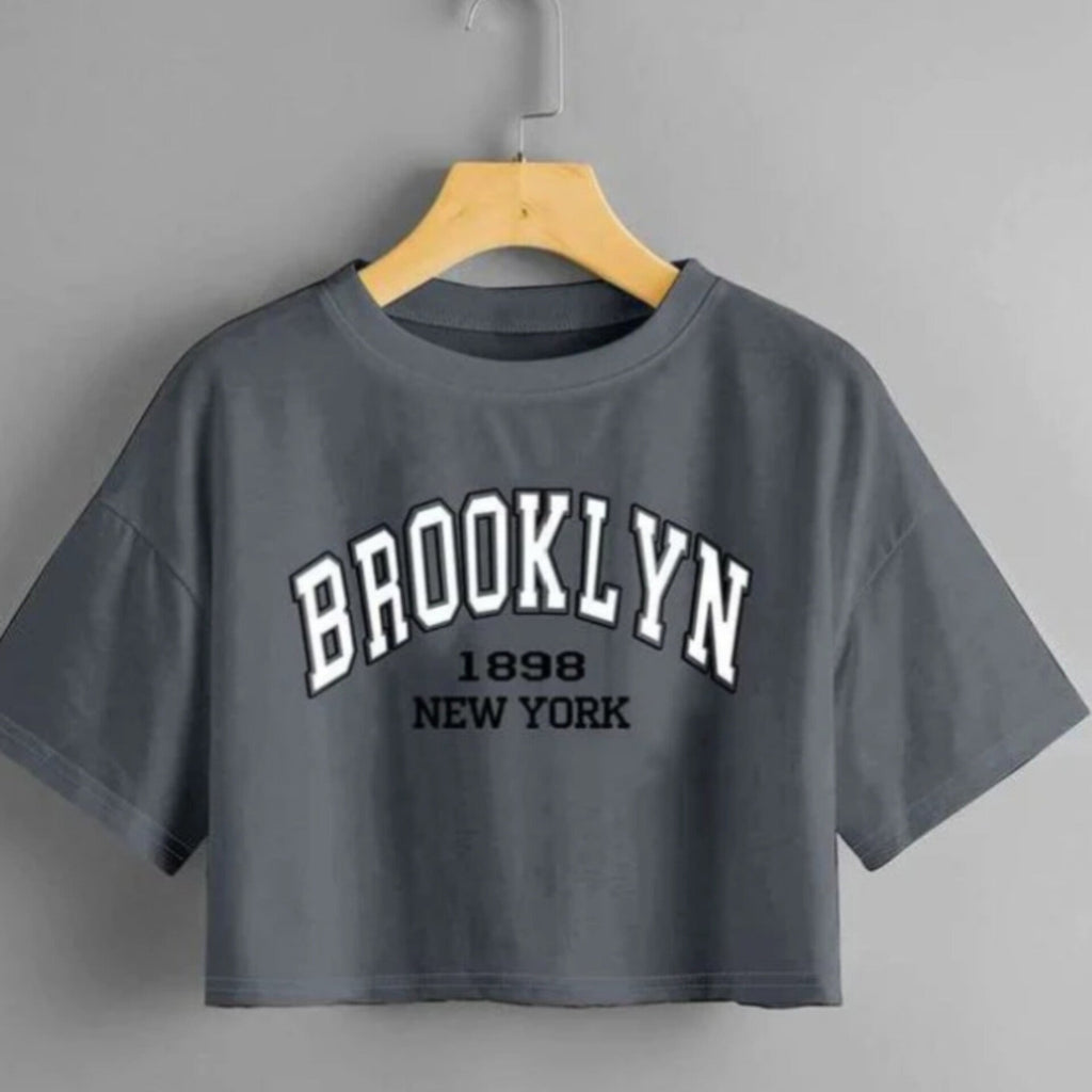 Brooklyn Graphic Crop Top