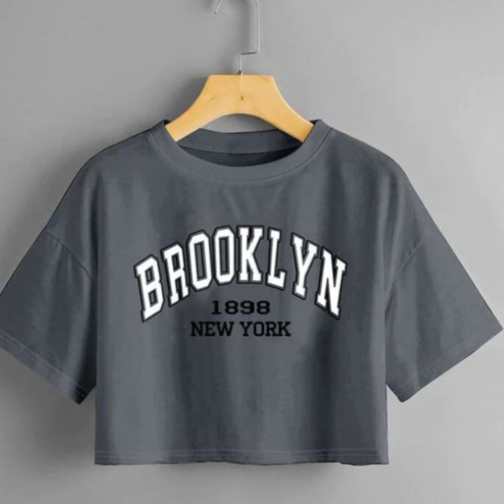 Brooklyn Graphic Crop Top
