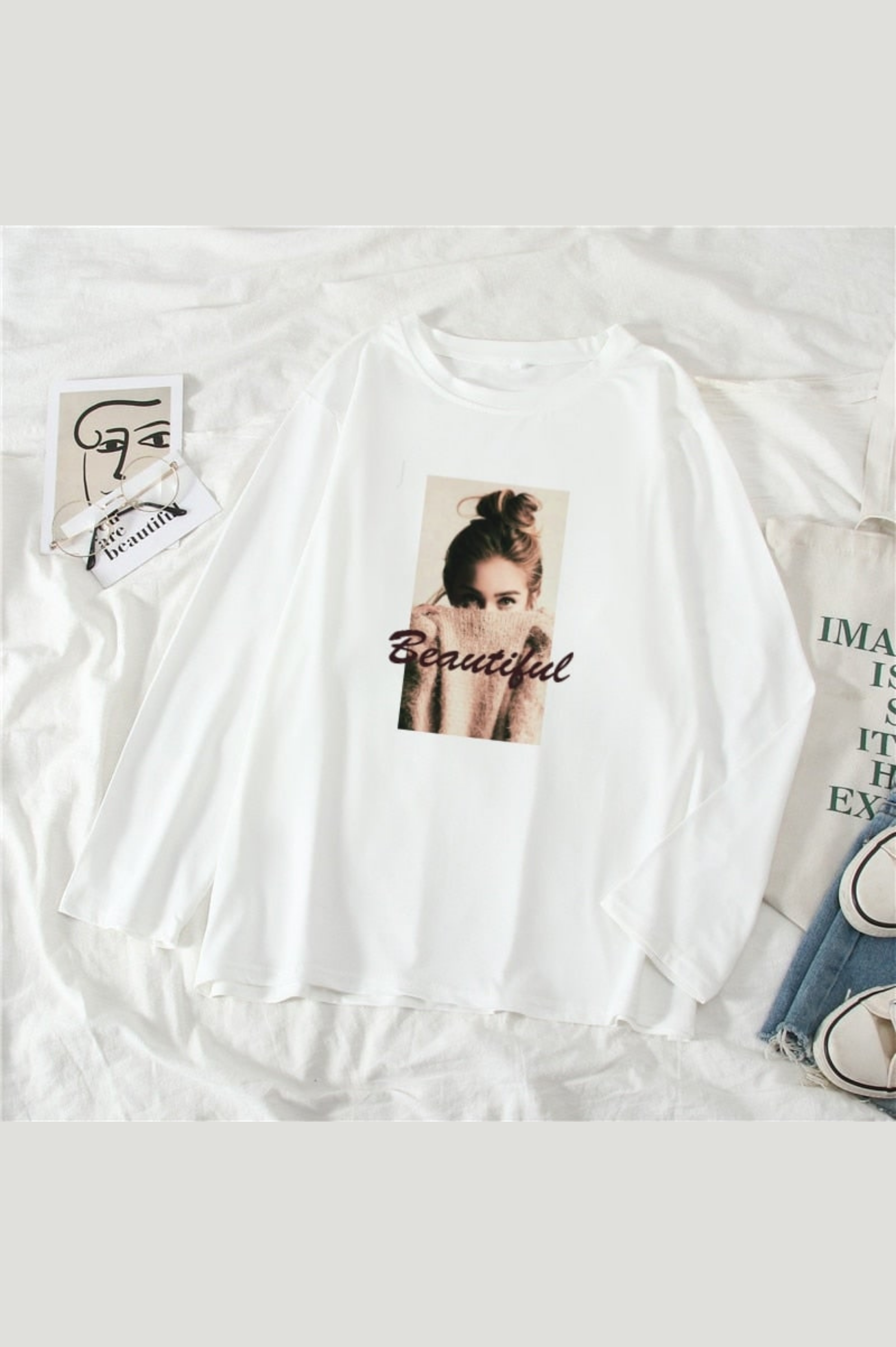 Beautiful Graphic Long Sleeve Tee