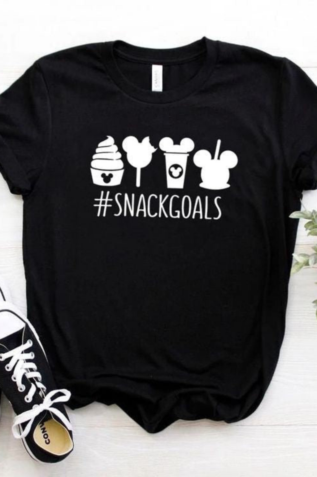 Snack Goals Graphic Drop Ahoulder Oversized Tee