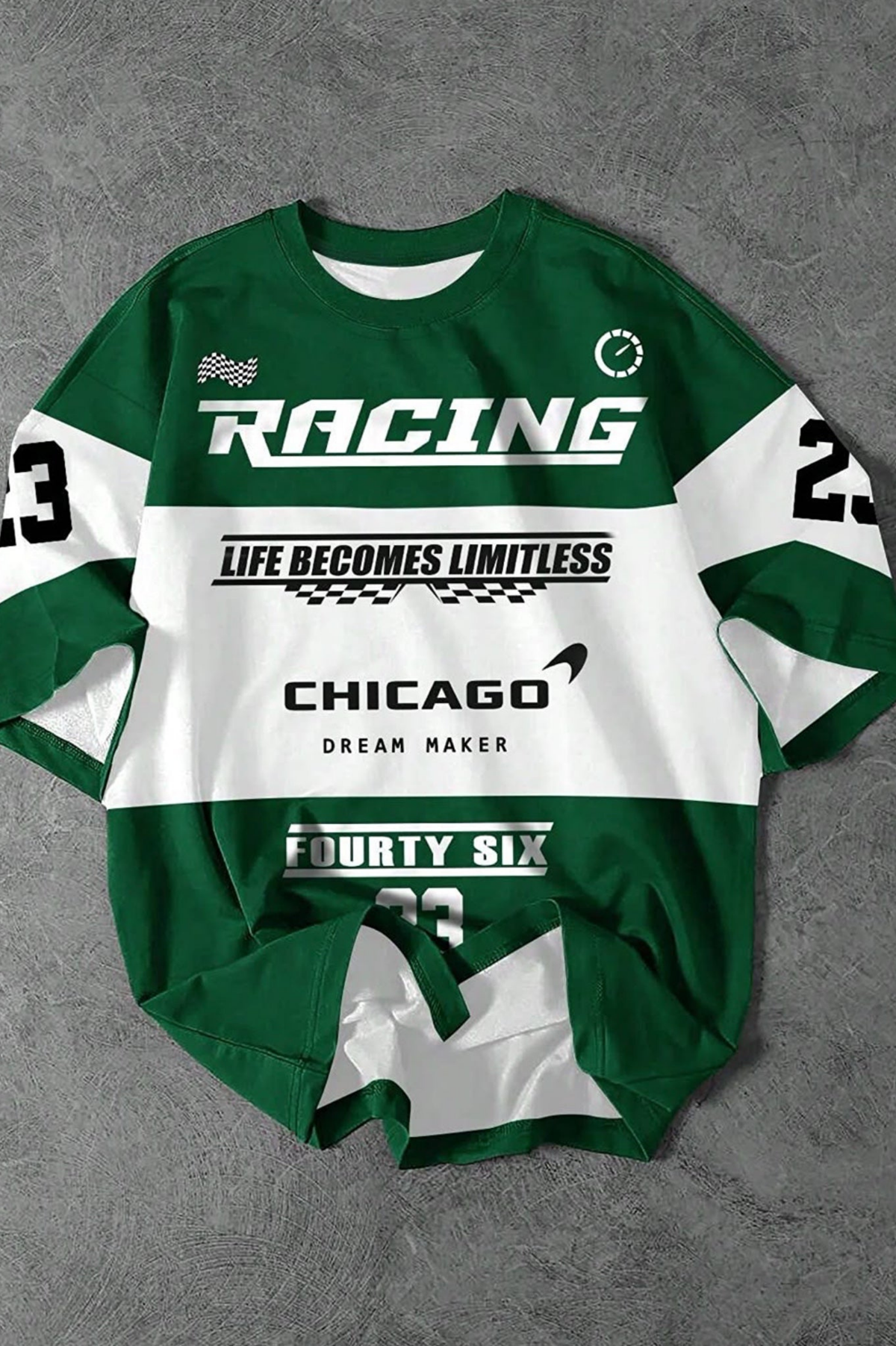 RF Chicago Dryfit Oversized Jersey Green