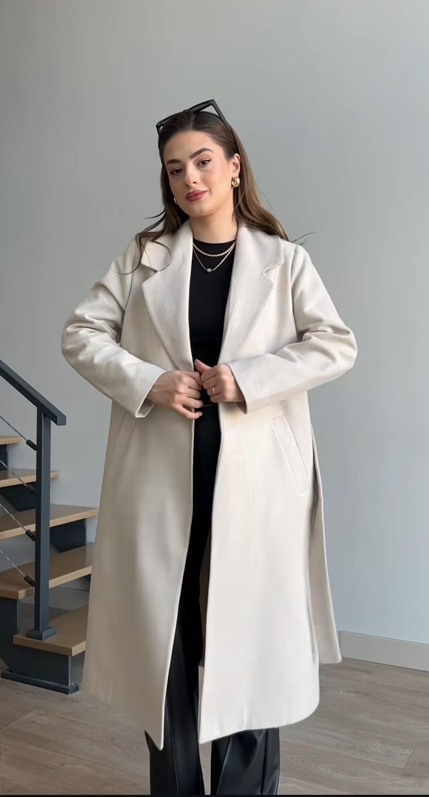 Snowy Haven Fleece Coat