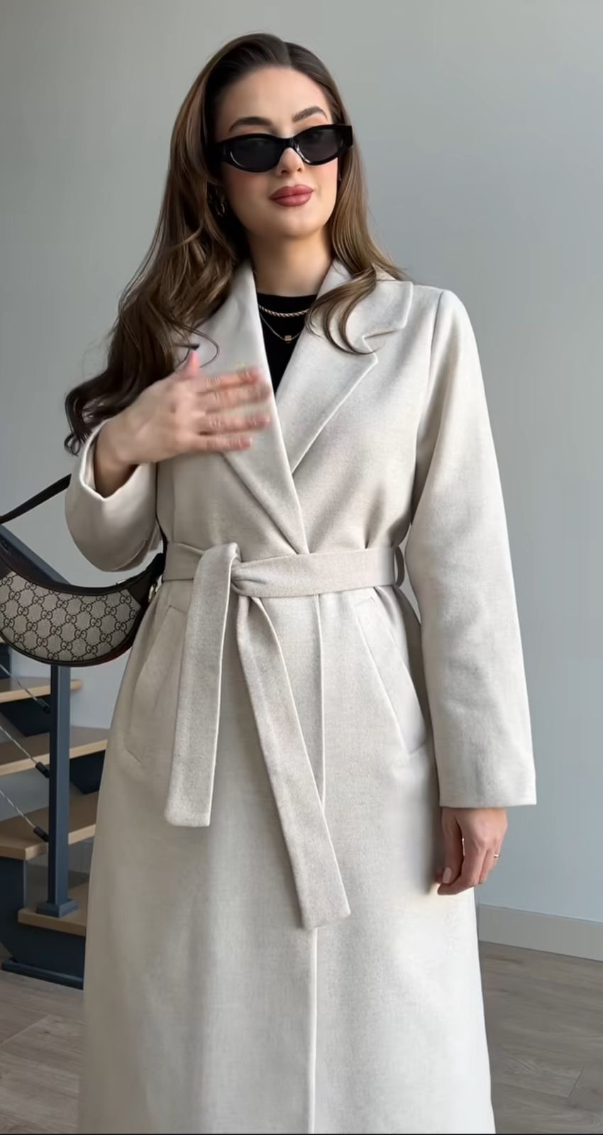 Snowy Haven Fleece Coat