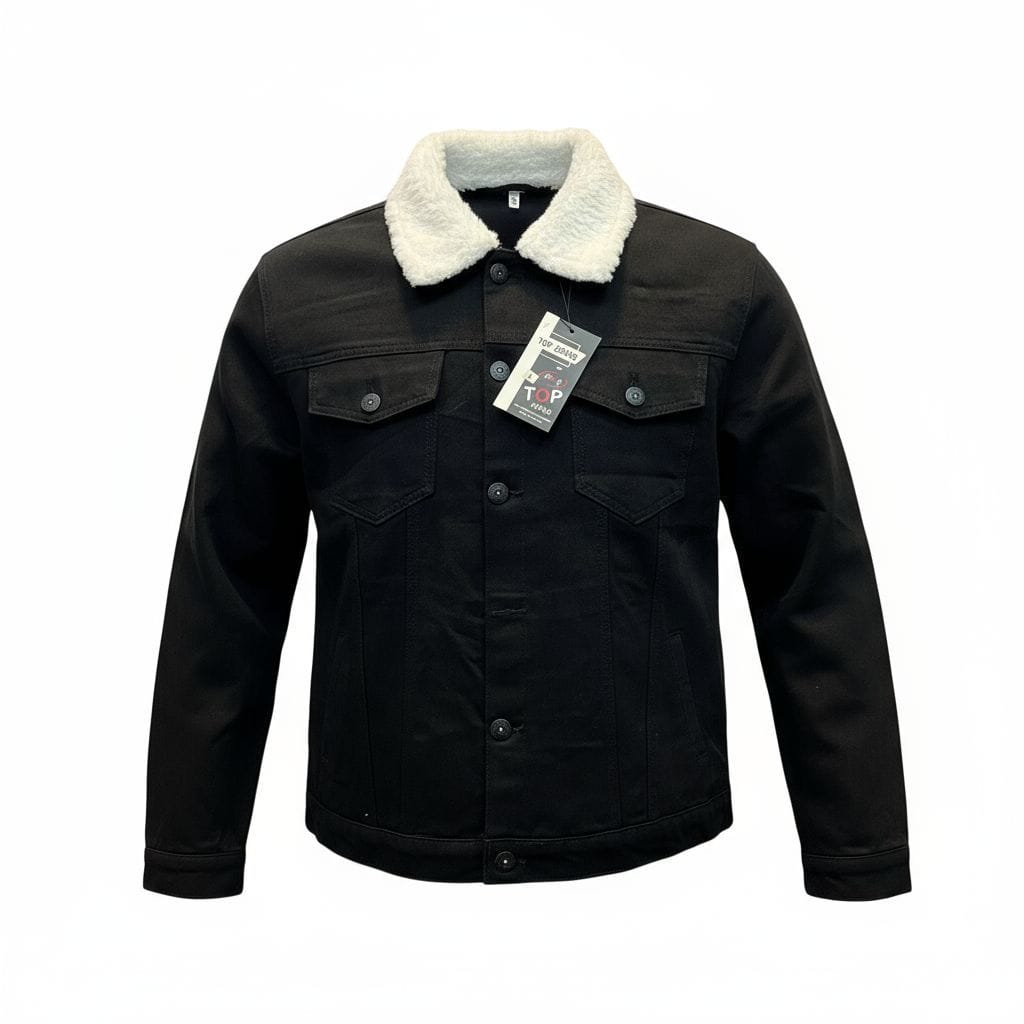 Classic Black Denim Jeans