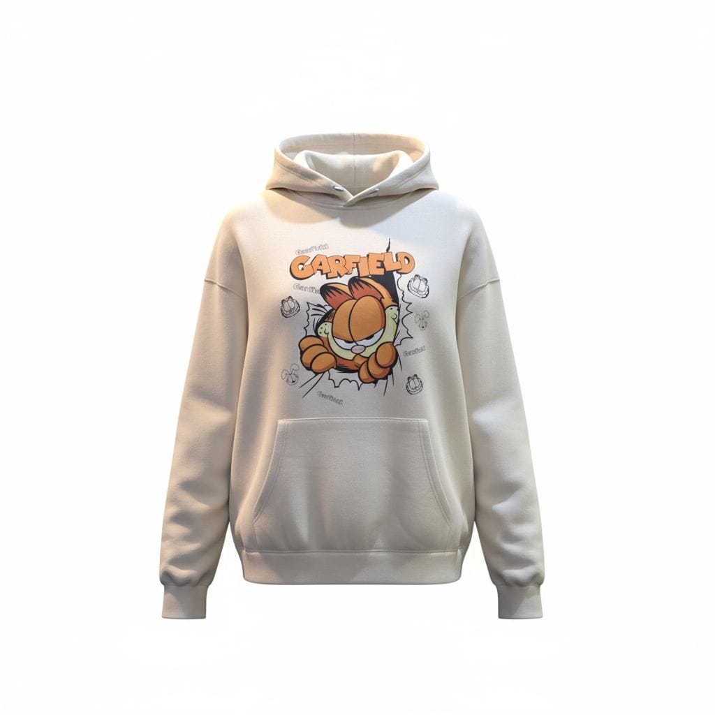 Carfield Graphic Hoodie