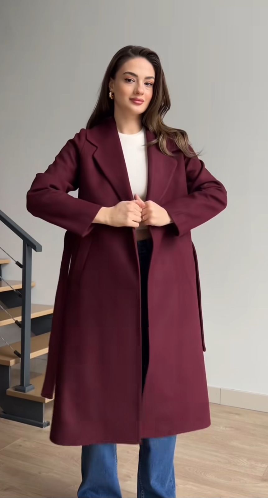 Snowy Haven Fleece Coat