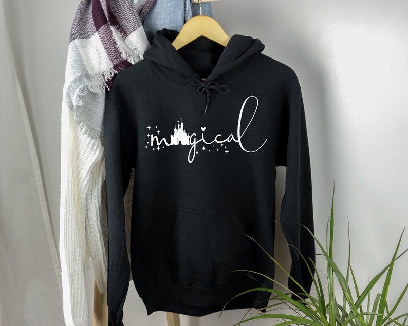 Magical disney Black Hoodie